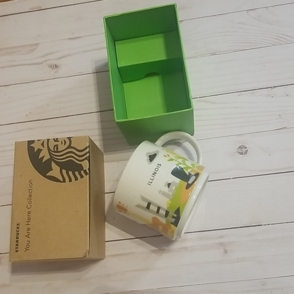 Illinois Starbucks mug‎  collection cups